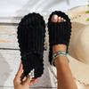 Fashion 2025 Women's New Hot Selling High-quality Fashionable and Minimalist Slippers Indoor and Home Open Toe Cotton Slippers