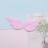 10PCS Double Sided Angel Wing Shape Sewing Patches Cute Hair Applique for DIY Doll Bag Hat Scarf Patches Hair Clip Decor