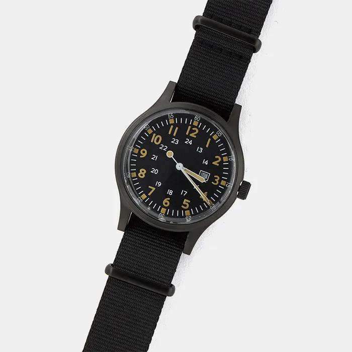 [EASTLOGUE X NAVAL WATCH] MIL-01B / BLACK