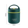 510ml Stainless Steel Lunch Box with Spoon Thermal Food Container Vaccum Cup Insulate Bento Box Thermos Soup Cup For Kids School