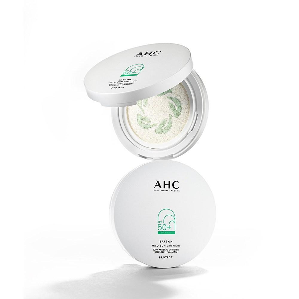 AHC Safe-On Mild Sun Cushion SPF50+ PA++++, 25g, 4 Pieces