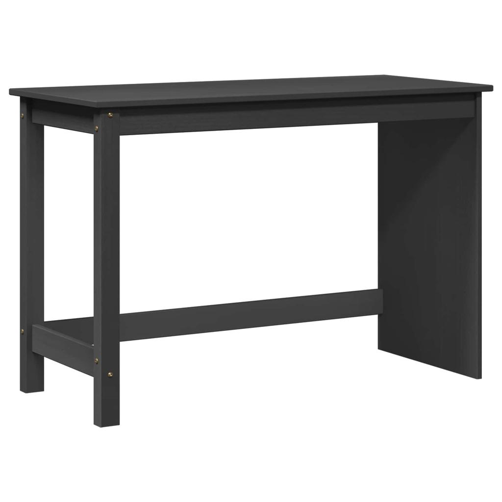 Desk and Rolling Cabinet Set MOSS 2 pcs Grey