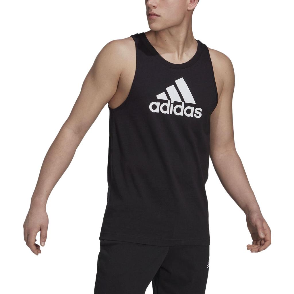 adidas Майки мужские черные с круглым вырезом умеренные другие HJ9686