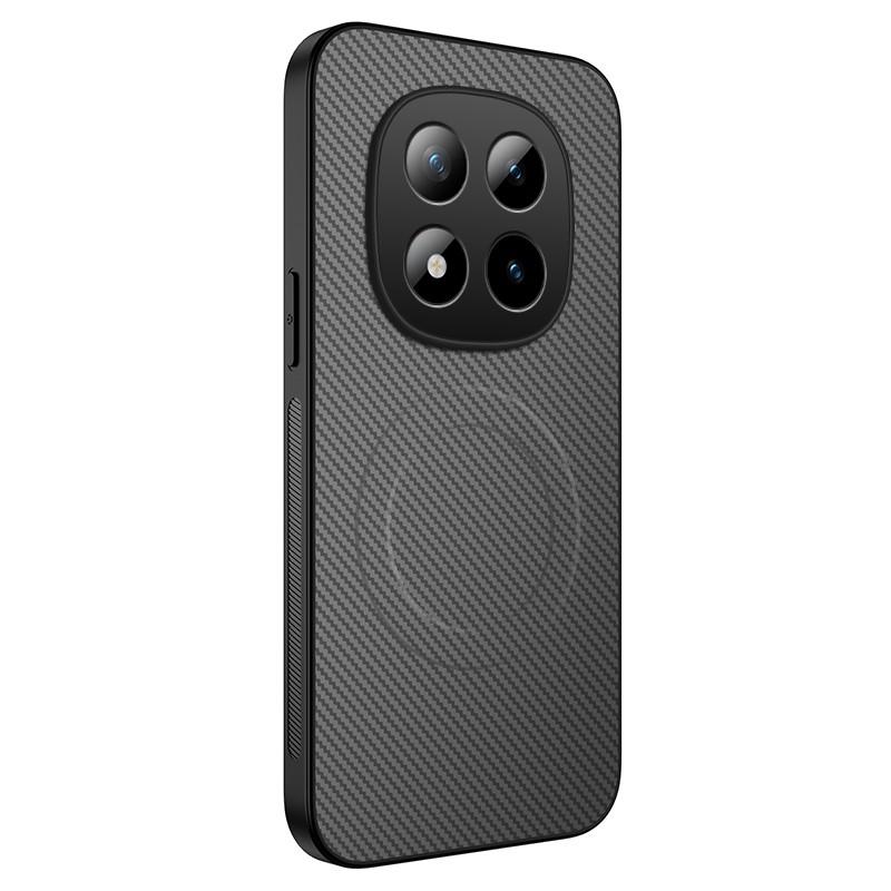 Чехол для Xiaomi Poco M8 Pro для Poco X8 Pro Max C71 M7 X6 X7 F3 F6 F7 F8 Pro Ultra Магнитный Чехол для Телефона с Текстурой Углеродного Волокна