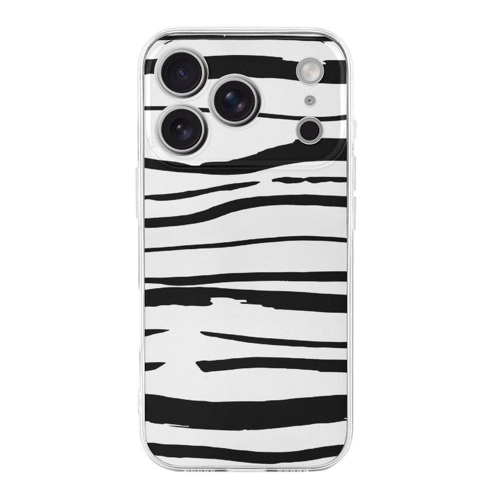 1 шт. ТПУ чехол для телефона серии iPhone 17 Прозрачный, приятный на ощупь, глянцевый дизайн, ежедневная защита