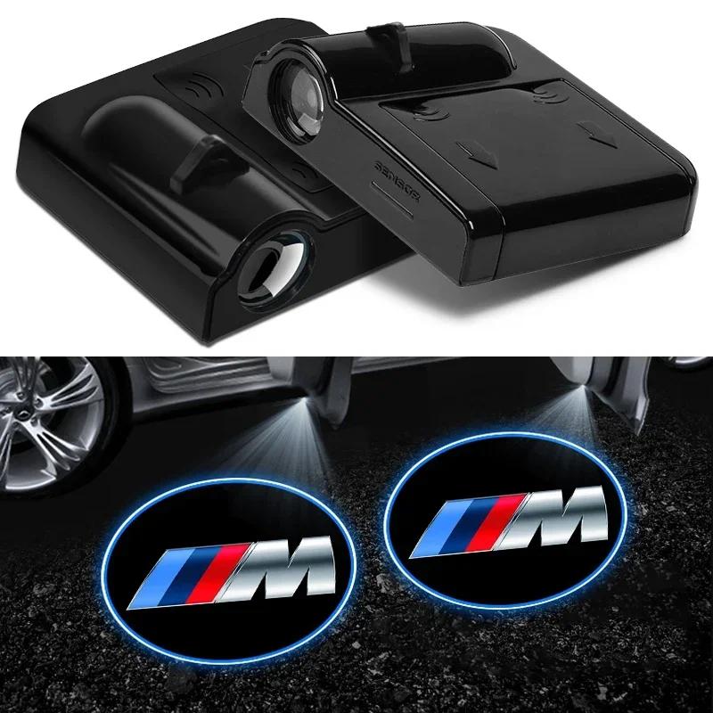 For BMW 2Pcs Car LED Door Light Welcome Lamp Wireless Laser Projector For BMW E60 E46 E39 E38 E90 E36 F30 E30 E31 E34 F10 F20 E8