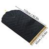 Soft Prayer Mat Thick Sponge Easy To Carry with Tassel Embossed Prayer Mat for Multiple Scenes