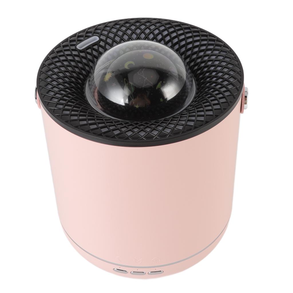 Увлажнитель воздуха с лампой-проектором 450 мл, динамическое вращение на 360 градусов, ультразвуковой диффузор для эфирных масел с ночником