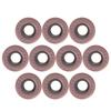 10PCS CNC Carbide Inserts Indexable Round Milling Inserts Lathe Cutting Tool Machine Clip Type