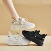 Ins Korean Version of Flying Woven Shoes Summer New Student Sports Shoes Breathable Fitness Running Casual Shoes YDY423