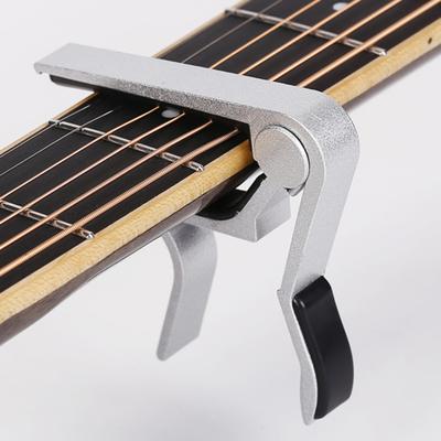 Гитарный каподастр для акустической и электрогитары, универсальный 6-струнный гитарный зажим, металлический каподастр для укулеле, бас-мандолины, банджо