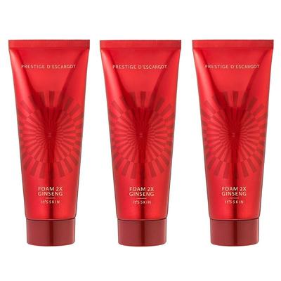 Престижная пенка 2X Женьшень Улитка 150 мл x 3