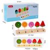 DIY Simulation Wooden Pretend Play Game Ice cream lollipop Color Cognition Matching Early Education Toys For Children Kids