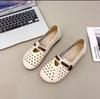 Модная обувь для женщин 2024 года, кавайная, с круглым носком, плоская женская летняя обувь, мокасины, симпатичные, шикарные, с острым носком, для отпуска, элегантные, удобные