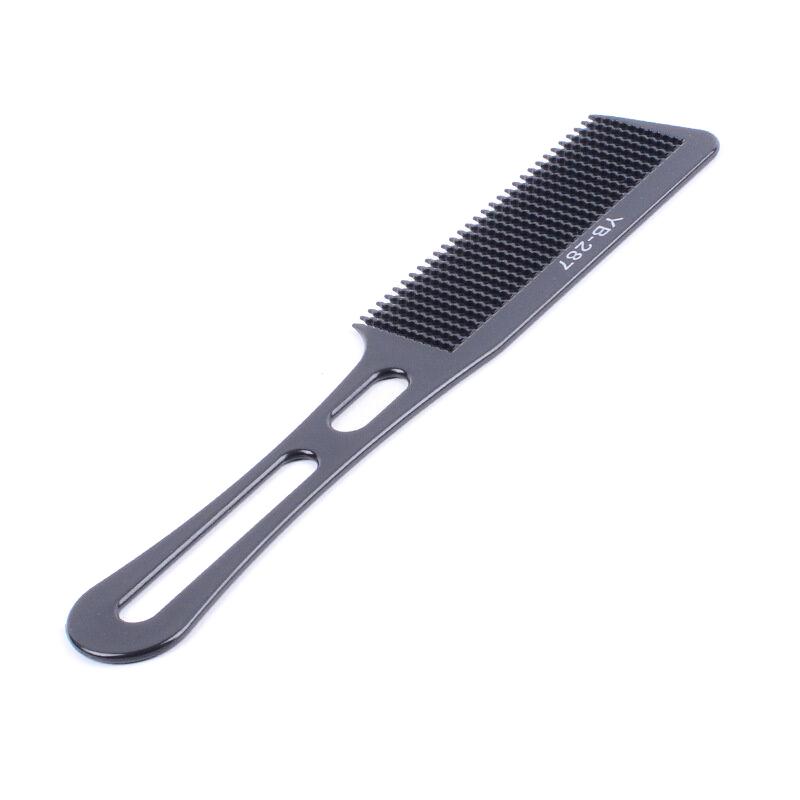 Профессиональный салонный парикмахерский триммер для волос Аксессуары Плоская расческа для стрижки Антистатическая расческа для укладки волос Широкозубая Мужская щетка для стрижки волос 1 шт