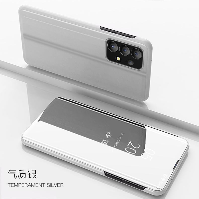 Для Samsung Galaxy A14 A34 A54 5G чехол роскошный смарт-зеркальный магнитный флип кожаные чехлы для телефонов Samsung A54 A 14 34 54 чехол