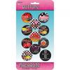 I Love Rock And Roll Classic 50s Party Badge (Pack of 10)