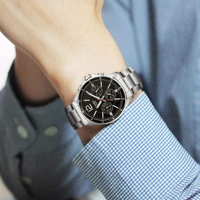 Casio Серия Часов-LTP Тренд Бизнес Простой Универсальный Повседневный Ши Ин Механизм Кожаный Ремешок Японские и Корейские Часы MTP-1374D-1A<P-2085L-7A