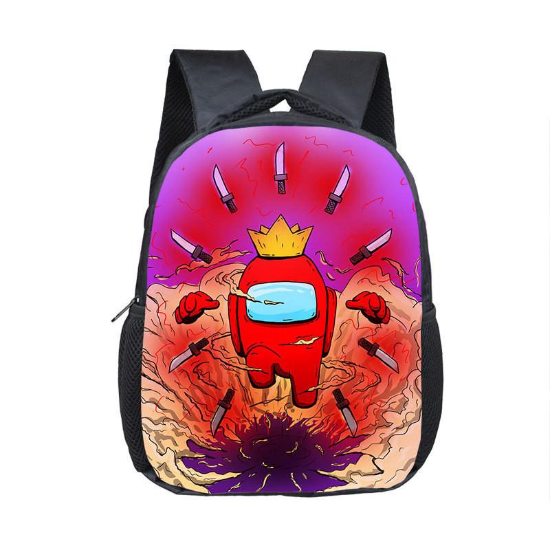 Students Backpack Spaceman Schoolbag Travel Bag Bookbag Shoulderbag