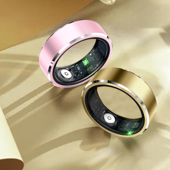 Смарт-кольцо высокой точности IP68 водонепроницаемое фитнес-кольцо для здоровья с монитором сердечного ритма и артериального давления для мужчин и женщин