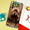 Чехол для телефона Samsung Galaxy A54 A34 A14 A55 A35 A15 A53 A33 A13 A05 A06 A16 A22 A32 A52 с изображением собаки породы Йоркширский терьер