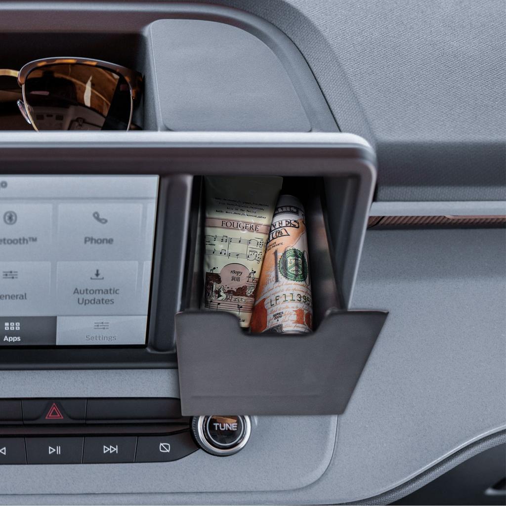 Dashboard Drawer Storage Organizer for 2025 2025 2025 Ford Maverick Dash Cubby Drawer Hidden Storage Box Screen Hidden Car Box