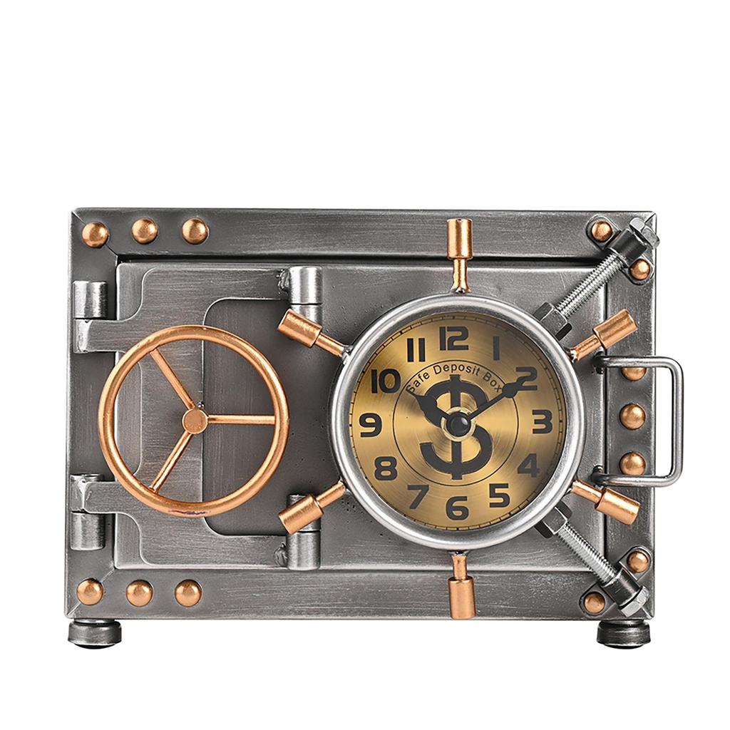 Hometime Mantel Clock Safe Clock & Money Box