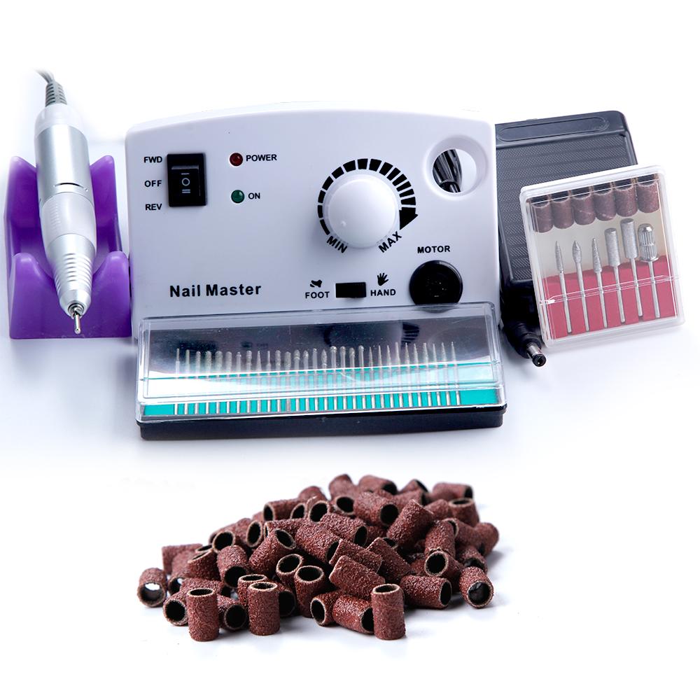 30 шт., 30000 об/мин, электрическое оборудование для маникюра, сверла для ногтей, фрезы, шлифовальный аппарат