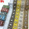 4.5cmx10Yards Sewing Accessories Curtain Decor Sequin Design Garment Accessories DIY Materials Bohemian Style Multiple Colors