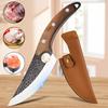 5.8 Stainless Steel Chef's Knife, Meat Cleaver, Suitable for Family Kitchens, Hotel Kitchens, Restaurants, Camping, Outdoor, Barbecue