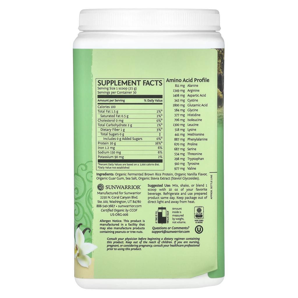 Classic Protein, Vanilla, 750G (1.65Lb)