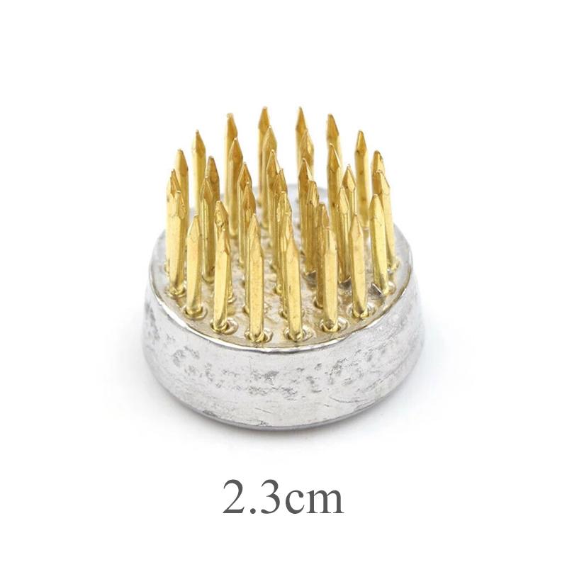 4 Sizes Flower Arrangement Insert Base Fixed Tools Frog Art Round Japanese Flower Holder