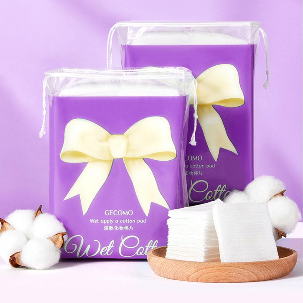 200 Pieces Stretchable Cotton Pad Elastic Disposable Makeup Cleaning Cotton Pad Makeup Moisturi U5W6