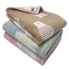Imabari Towels, Cotton Bath Towels, Set of 3, Border Bear Pattern, 60x120cm (3 Colors)