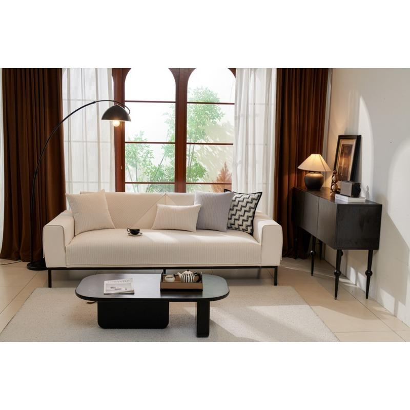 Новая высококачественная легкая французская диванная подушка, универсальный нескользящий чехол для диванной подушки на все времена года, легкая роскошная ткань для чехла дивана