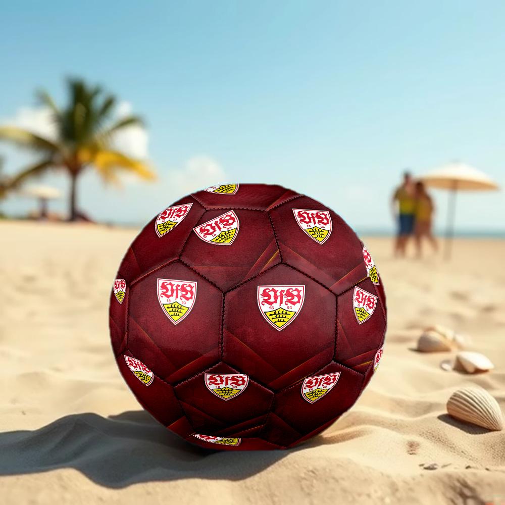 VfB Stuttgart Size 5 Football High Elastic Soccer Ball For Outdoor Competition Daily Training Play