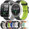 Силиконовый ремешок 20 мм 22 мм для Amazfit Active 2/GTS 4/3/2, спортивный дышащий браслет, ремешок на запястье, аксессуары для Amazfit Bip 6/5 GTR 4/3