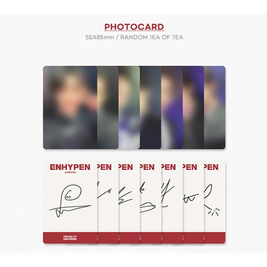 WEVERSE Shop ENHYPEN Memories : STEP 2 DIGITAL CODE + DVD + PIECES OF MEMORIES [2021-2022] SET