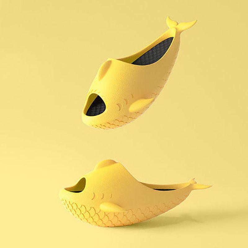 Женские туфли-качалки, эластичные тапочки в форме акулы, рокер, эластичный баланс, фитнес, ноги для похудения