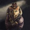 5D DIY Алмазная картина Кошка Косплей Египетский фараон Вышивка Крестом