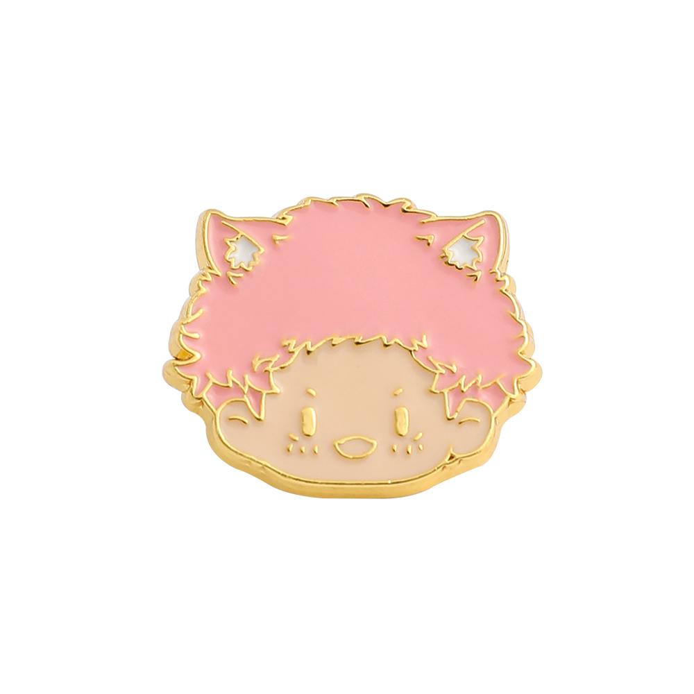 Anime Jujutsu Kaisen Alloy Brooch Metal Badge Cartoon Accessories Gojo Satoru Itadori Yuji Geto Suguru Cosplay Gift Collection