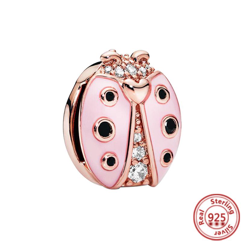 100% стерлингового серебра S925, бусины, вневременные сверкающие клипсы, подвески, подходят для оригинальных браслетов с отражениями, модные ювелирные изделия своими руками