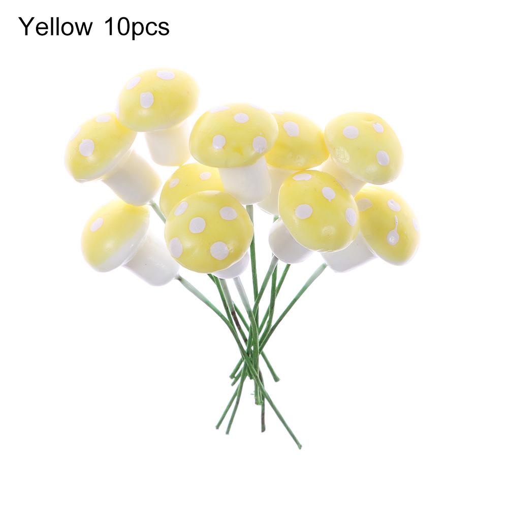 Подарок Мох Декоративные колышки Украшение Горшечные растения Декор Искусственная пена Миниатюрная фигурка Мини-гриб