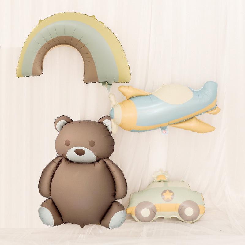 3D-шар "Маленький медвежонок" для украшения детского дня рождения.