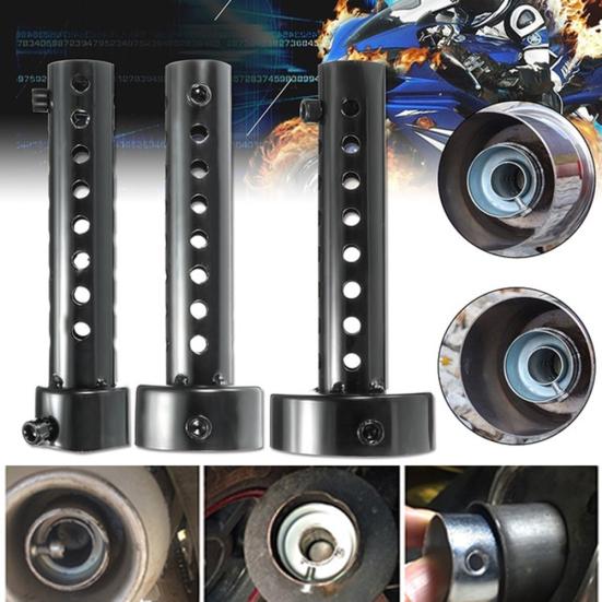35/42/45/48/60mm Motorcycle Exhaust Can Muffler DB Killer Noise Sound Eliminator Exhaust Muffler Exhaust Silencer