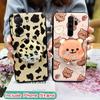 Anti-knock Soft Case Phone Case For Redmi A5 4G/Xiaomi Poco C71 4G Rotatable Stand Cartoon Skin Feel Silicone Simplicity