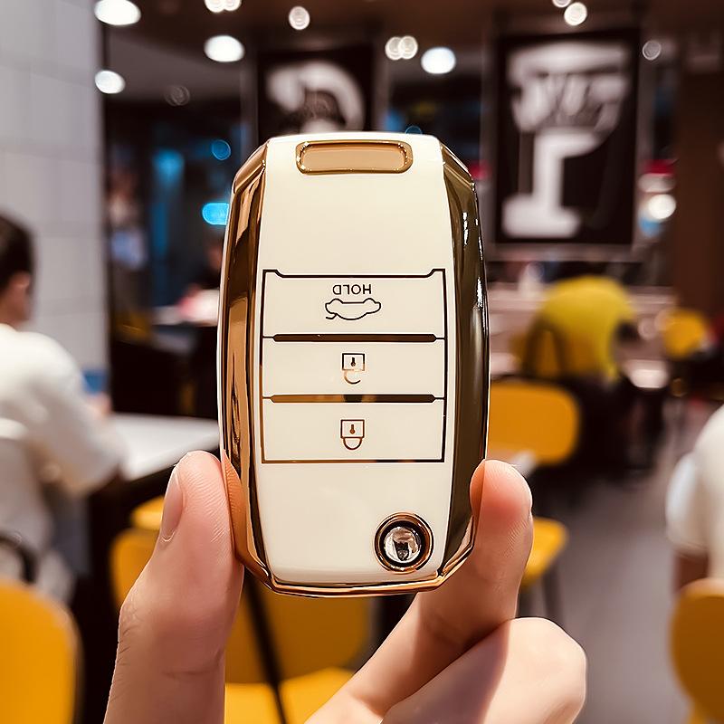 Подходит для KiaK3 Чехол для ключаK4Smart Runkx3SorentoK5Yi Rankx57Cachet Чехол для автомобильного ключа с пряжкой