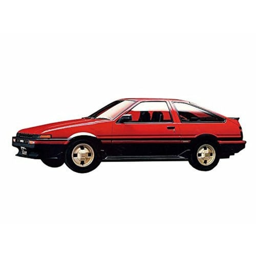Aoshima Bunka Kyozai 1/24 Scale The Model Car Series No. 86 Toyota AE86 Sprinter Trueno GT-APEX 1984 Plastic Model