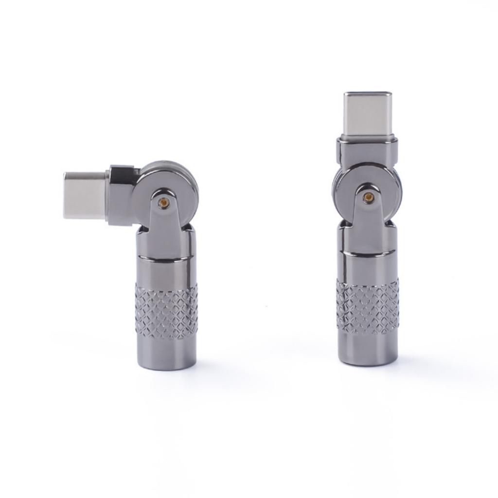 Адаптер типа C на тип C 60 Вт, угловой, папа-мама, для ноутбуков, телефонов, планшетов, для быстрой зарядки