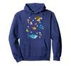 Finding Nemo Pixilized Sea Creatures Hoodie